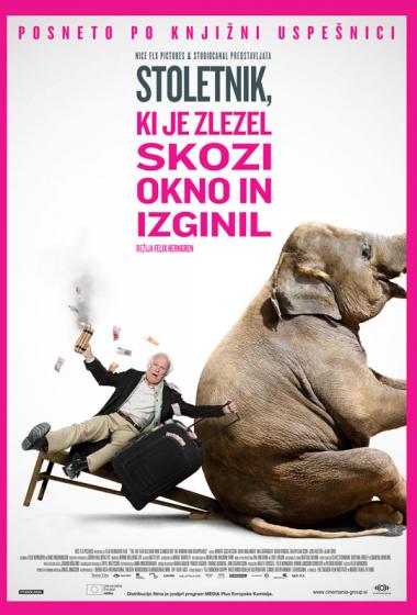 Stoletnik, ki je zlezel skozi okno in izginil | Kino nad mestom (vstop prost) - poster