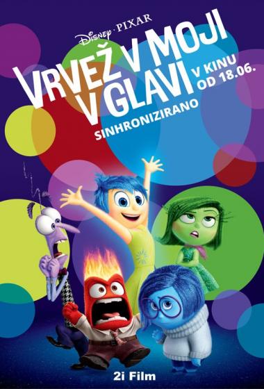 Vrve v moji glavi 3D (sinhronizirano) - poster