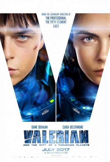 Valerian in mesto tisoerih planetov - poster